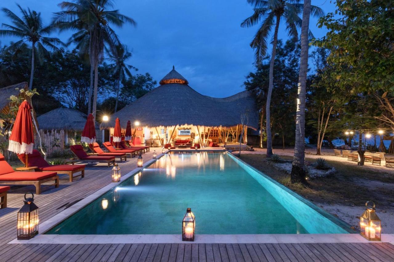Amahelia Luxury Resort & Restaurant - Gili Asahan Exterior foto
