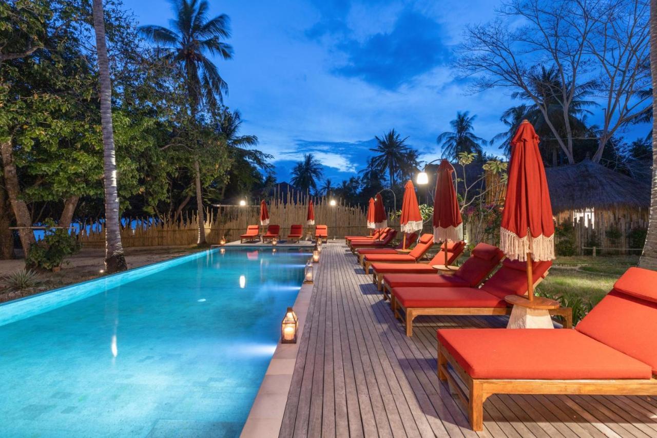 Amahelia Luxury Resort & Restaurant - Gili Asahan Exterior foto