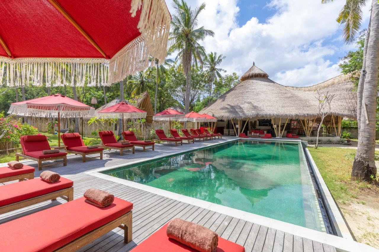 Amahelia Luxury Resort & Restaurant - Gili Asahan Exterior foto